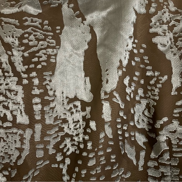 Alex Evenings Blue Black Burnout Wrap Top XL - Picture 8 of 8